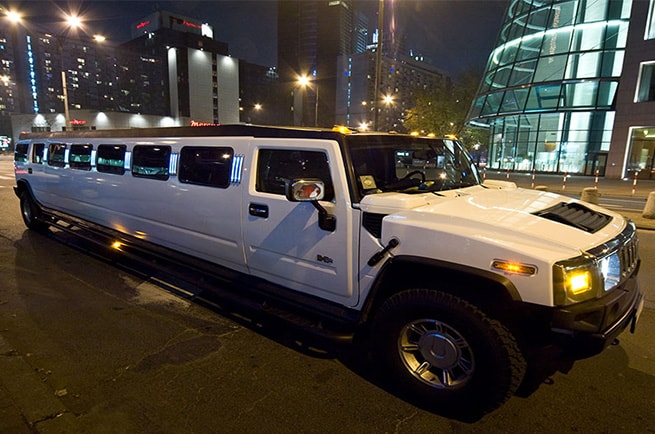 White Hummer In Coventry