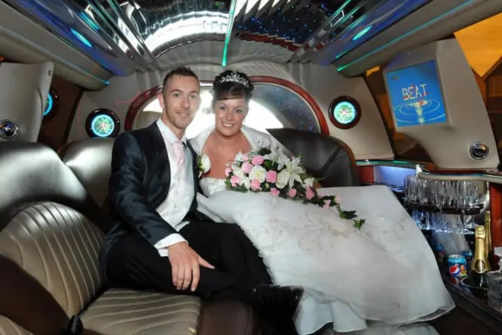 Coventry Inside Wedding Car